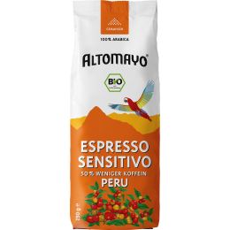 ALTOMAYO Espresso Sensitivo, gemahlen bio