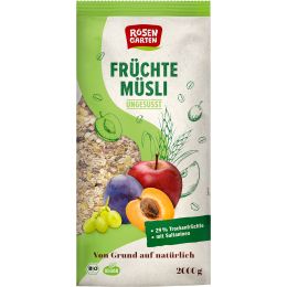 Früchte-Müsli ungesüßt bio 2 kg