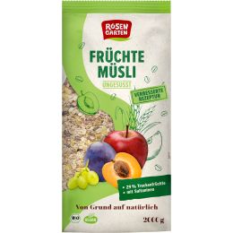 Früchte-Müsli ungesüßt bio 2 kg