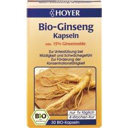 Ginseng Kapseln bio