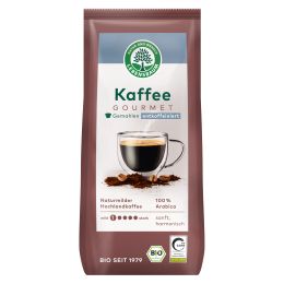 Kaffee Gourmet, entkoffeiniert, gemahlen bio