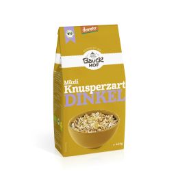 Dinkel Müzli Knusperzart Demeter bio