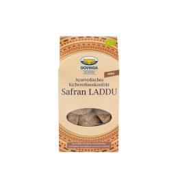 Ayurvedisches Kichererbsenkonfekt Laddu Safran bio