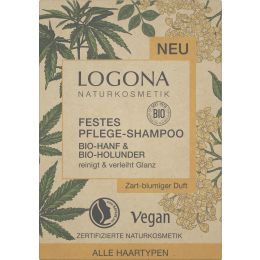 Festes Pflege-Shampoo Bio-Hanf & Bio-Holunder