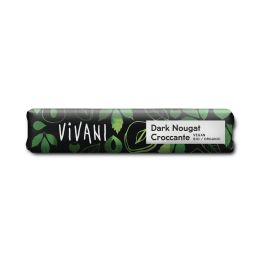 Dark Nougat Croccante Riegel bio