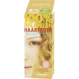 Pflanzen-Haarfarbe rotblond