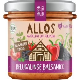 Linsen Aufstrich Belugalinse Balsamico bio