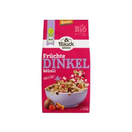 Dinkel Müsli Früchte Demeter bio