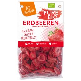 Pure Bio Erdbeeren gefriergetrocknet
