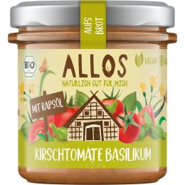 aufs Brot Kirschtomate Basilikum bio