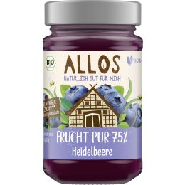 Frucht Pur 75% Heidelbeere bio