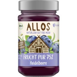 Frucht Pur 75% Heidelbeere bio