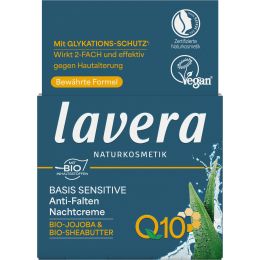Basis Sensitive Anti-Falten Nachtcreme Q10