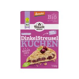 Dinkel Streuselkuchen Demeter bio