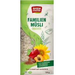 Familien-Müsli ungesüßt bio 750 g