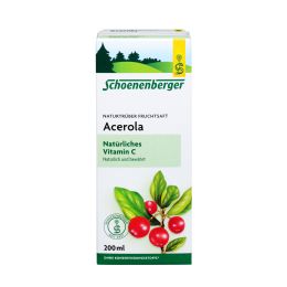 Acerola, Naturtrüber Fruchtsaft bio 200 ml
