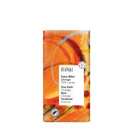 Feine Bitter Orange Schokolade 70% Cacao bio