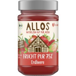 Frucht Pur 75% Erdbeere bio