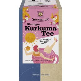 Blumiger Kurkuma Tee bio