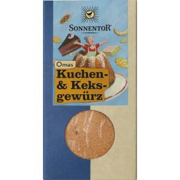 Omas Kuchen- und Keks Gewürz, Packung bio