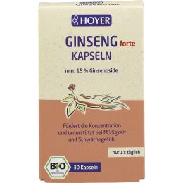 Ginseng Kapseln bio