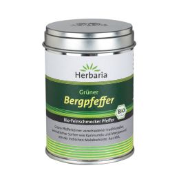 Grüner Bergpfeffer bio Dose