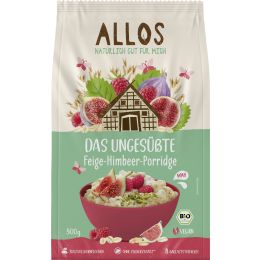 Das Ungesüßte Feige-Himbeer-Porridge bio