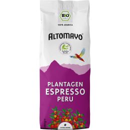 ALTOMAYO Plantagen Espresso, ganze Bohnen bio 250 g