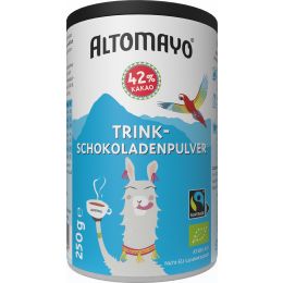  ALTOMAYO Trinkschokolade, Pulver bio 250 g