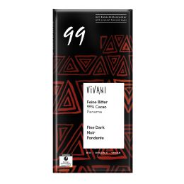 Feine Bitter Schokolade 99 % Cacao Panama bio