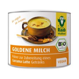Goldene Milch Pulver mit Curcuma bio, 70 g